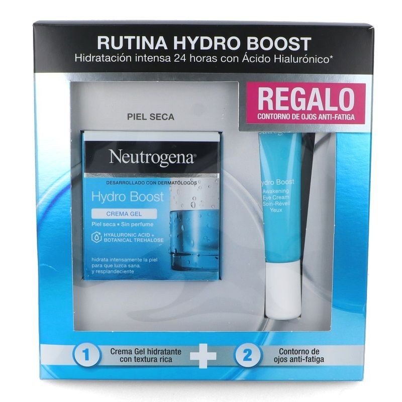 NEUTROGENA PACK HYDRO BOOST CREMA GEL 50ML + REGALO CONTORNO DE OJOS 15ML