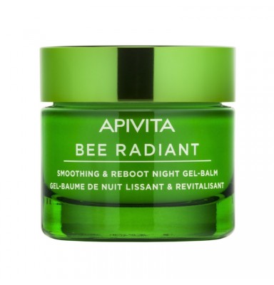 APIVITA BEE RADIANT GEL-BÁLSAMO DE NOCHE ALISA Y RESTAURA LA PIEL 50ML