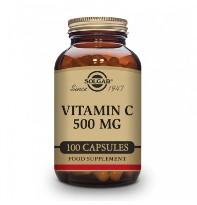 SOLGAR VITAMINA C 500MG 100 CÁPSULAS VEGETALES