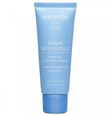 APIVITA AQUA BEELICIOUS CREMA HIDRATANTE CONFORT RICA 40ML