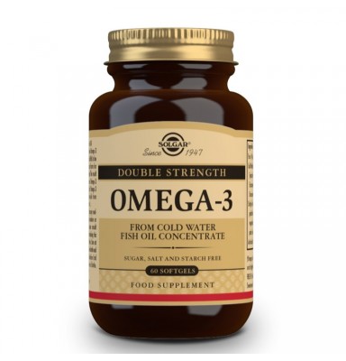 SOLGAR OMEGA-3 ALTA CONCENTRACIÓN 60 CÁPSULAS BLANDAS