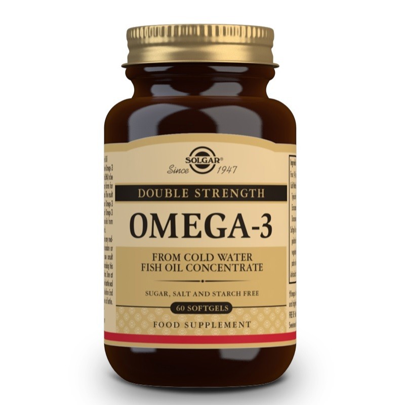 SOLGAR OMEGA-3 ALTA CONCENTRACIÓN 60 CÁPSULAS BLANDAS