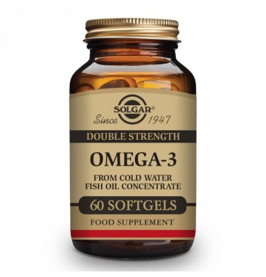 SOLGAR OMEGA-3 ALTA CONCENTRACIÓN 60 CÁPSULAS BLANDAS