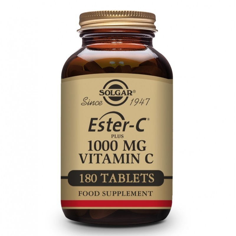 SOLGAR ESTER-C PLUS 1000MG VITAMINA C 180 COMPRIMIDOS