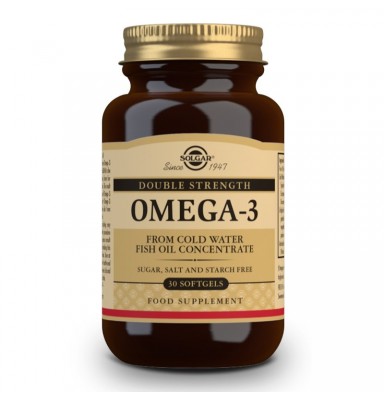 SOLGAR OMEGA-3 ALTA CONCENTRACIÓN 30 CÁPSULAS BLANDAS