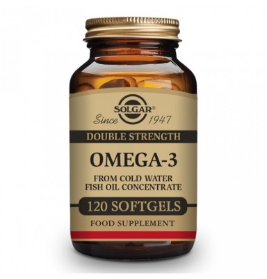 SOLGAR OMEGA-3 ALTA CONCENTRACIÓN 120 CÁPSULAS BLANDAS