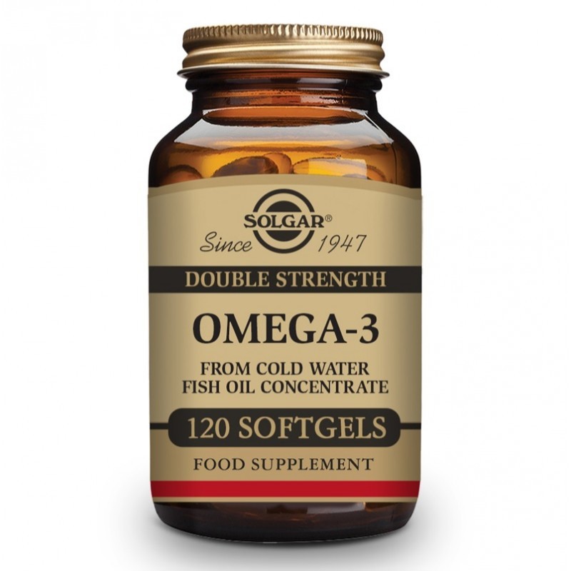 SOLGAR OMEGA-3 ALTA CONCENTRACIÓN 120 CÁPSULAS BLANDAS