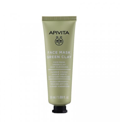 APIVITA MASCARILLA FACIAL LIMPIADORA CON ARCILLA VERDE 50ML