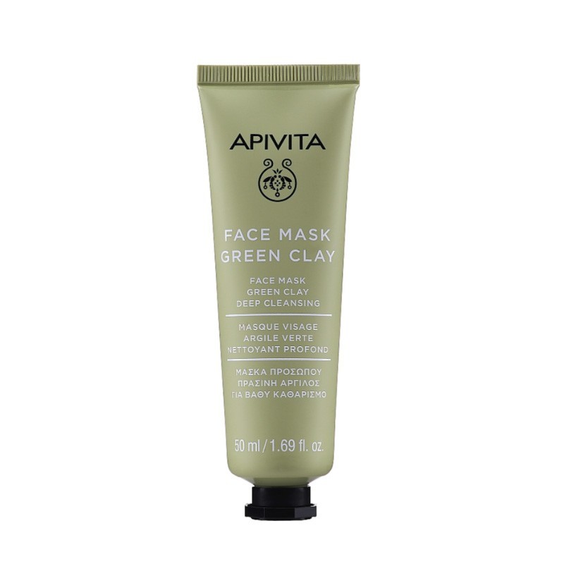 APIVITA MASCARILLA FACIAL LIMPIADORA CON ARCILLA VERDE 50ML