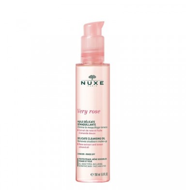 NUXE VERY ROSE ACEITE DELICADO DESMAQUILLANTE 150ML