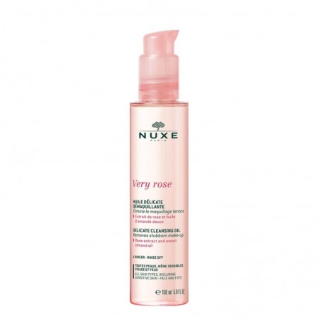  NUXE VERY ROSE ACEITE DELICADO DESMAQUILLANTE 150ML 