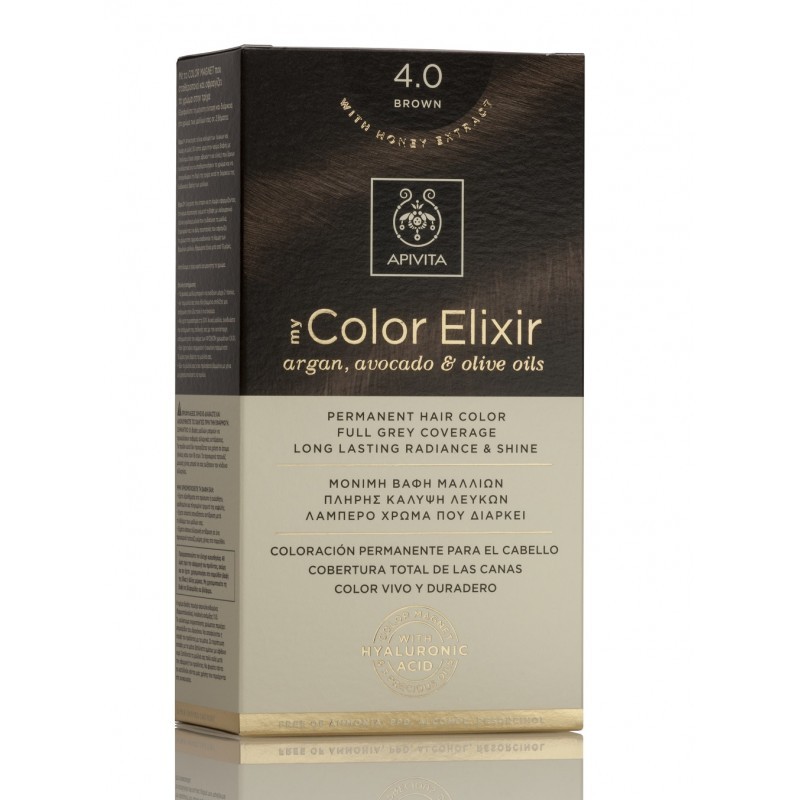 APIVITA TINTE 4.0 CASTAÑO MY COLOR ELIXIR