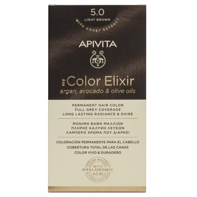 APIVITA TINTE 5.0 CASTAÑO CLARO MY COLOR ELIXIR