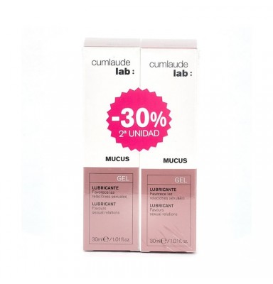 CUMLAUDE LAB MUCUS GEL LUBRICANTE VAGINAL DUPLO 2X30ML