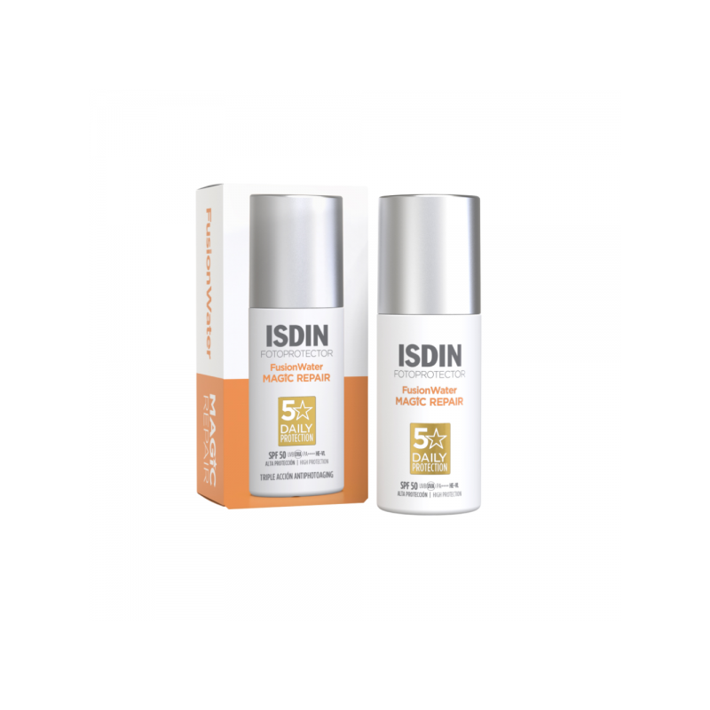 ISDIN FOTOULTRA MAGIC REPAIR FUSION WATER SPF50+ 50 ML ISDIN FOTOULTRA MAGIC REPAIR FUSION WATER SPF50+ 50 ML