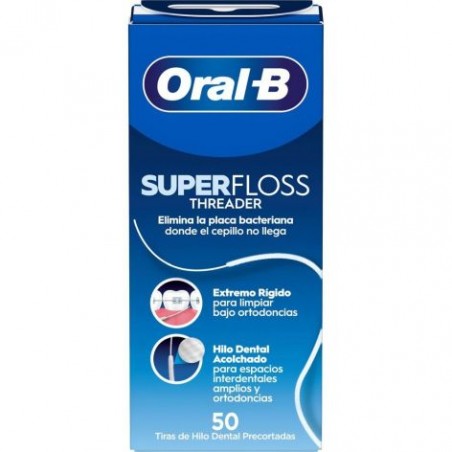  ORAL B SEDA DENTAL SUPER FLOSS 50 MTS 