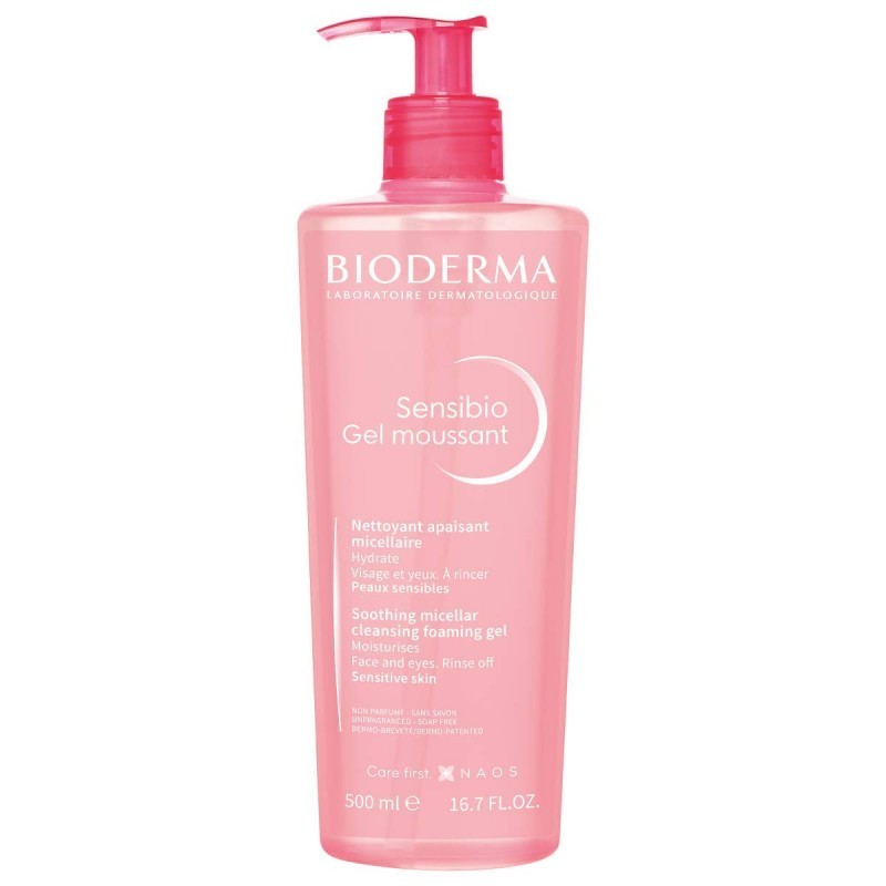 BIODERMA SENSIBIO GEL MOUSSANT 500 ML BIODERMA SENSIBIO GEL MOUSSANT 500 ML