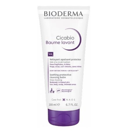  BIODERMA CICABIO BAUME LAVANT 1 TUBO 200 ML 