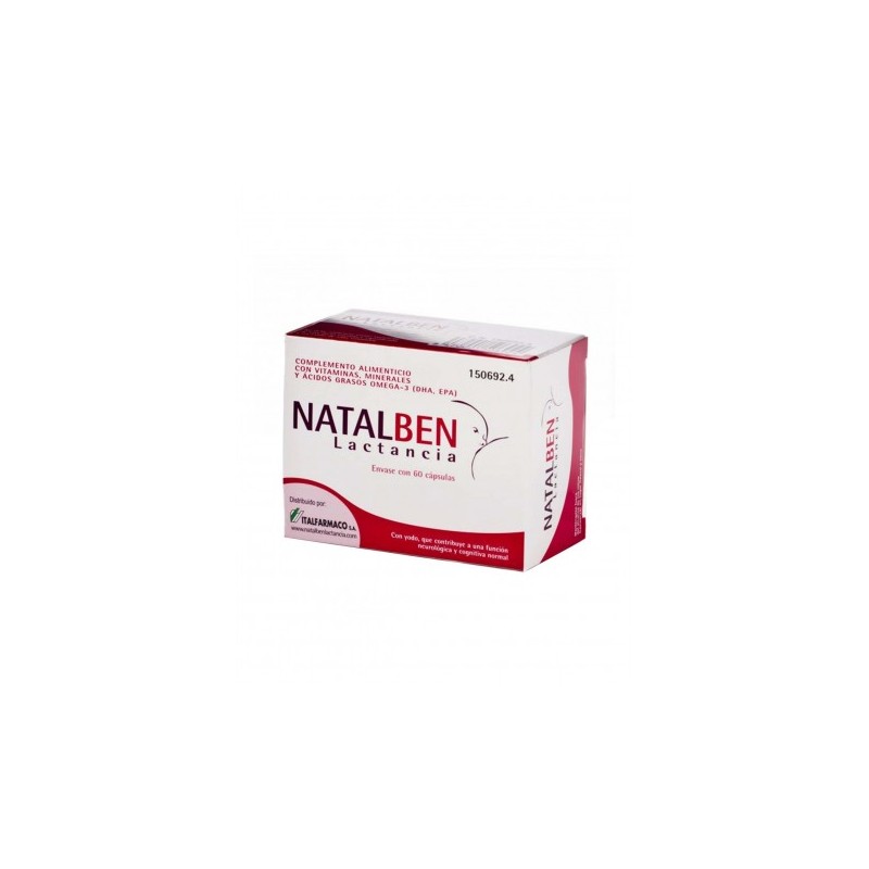 NATALBEN LACTANCIA 60 CAPS