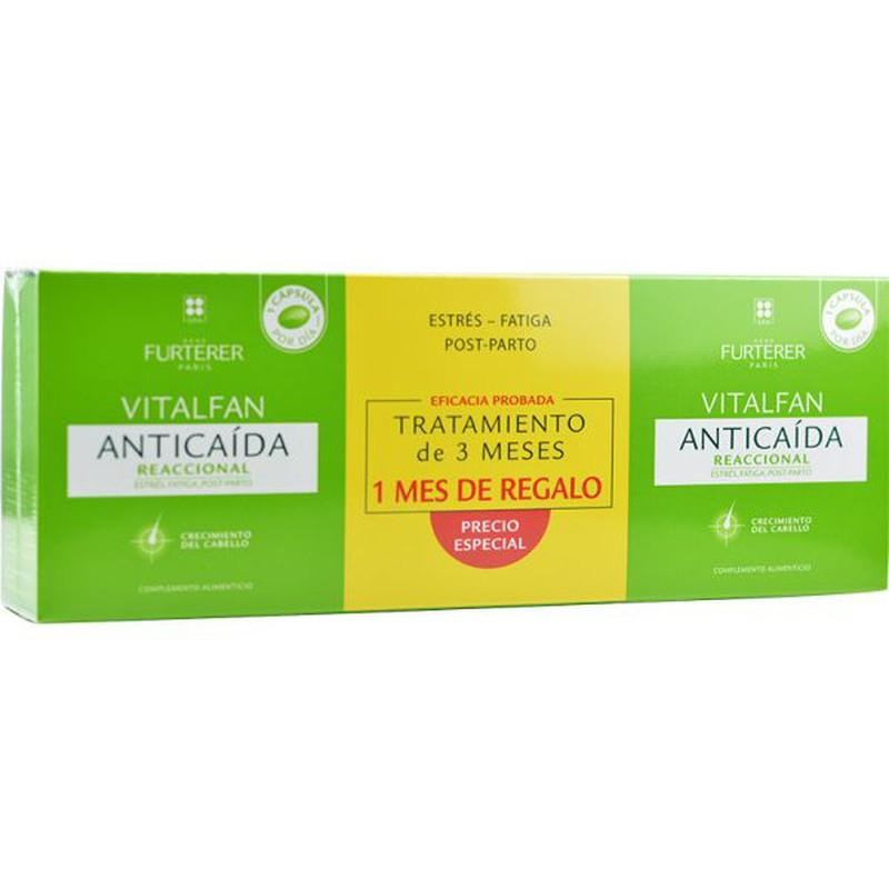 RENE FURTERER VITALFAN ANTICAIDA REACCIONAL 3 ENVASES 30 CAPSULAS
