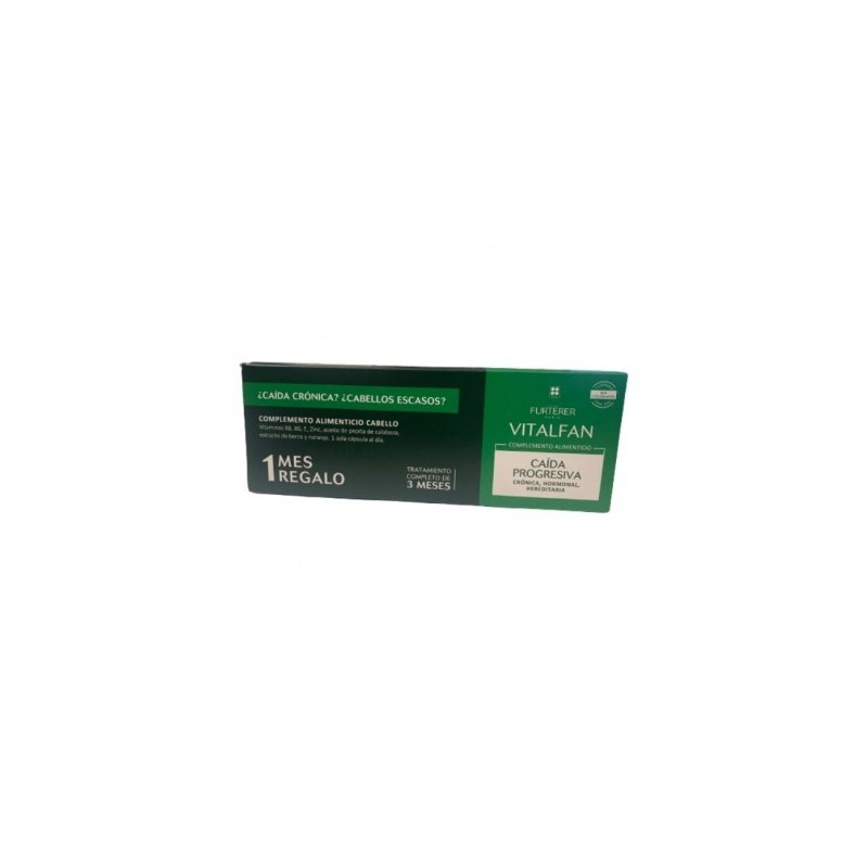 RENE FURTERER VITALFAN ANTICAIDA PROGRESIVA 3 ENVASES 30 CAPSULAS RENE FURTERER VITALFAN ANTICAIDA PROGRESIVA 3 ENVASES 30 CAPSULAS