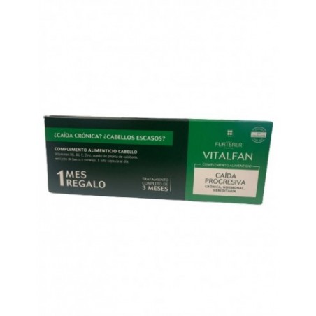  RENE FURTERER VITALFAN ANTICAIDA PROGRESIVA  3 ENVASES 30 CAPSULAS 