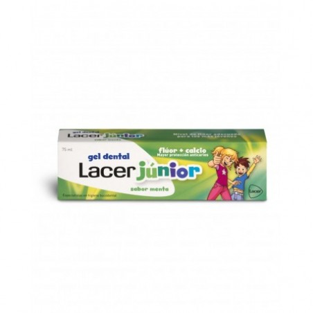  LACER JUNIOR GEL MENTA 75 ML 
