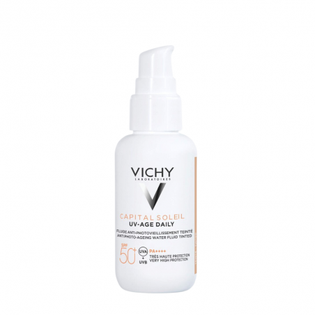  VICHY CAPITAL SOLEIL UV-AGE COLOR SPF50+ 40 ML 