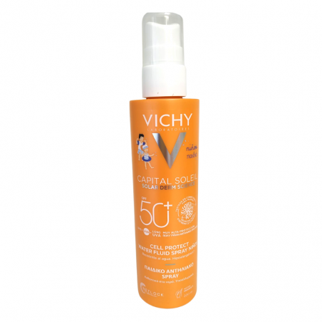  VICHY CAPITAL SOLEIL CELL PROTECT WATER FLUID SPF 50+ SPRAY 200 ML 