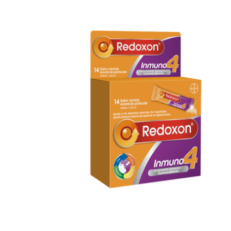  REDOXON INMUNO 4 GLDO 14 SOBRES 
