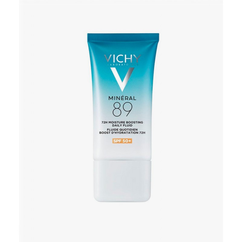 VICHY MINERAL 89 FLUIDO DIARIO BOOST DE HIDRATACION 72H SPF50+ 50 ML VICHY MINERAL 89 FLUIDO DIARIO BOOST DE HIDRATACION 72H SPF50+ 50 ML