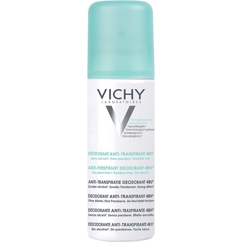 VICHY DESODORANTE ANTI-TRANSPIRANTE 48H SPRAY 125 ML VICHY DESODORANTE ANTI-TRANSPIRANTE 48H SPRAY 125 ML