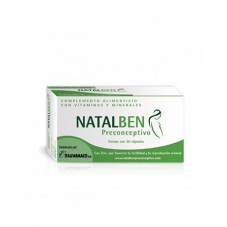  NATALBEN PRECONCEPTIVO 30 CAPS 