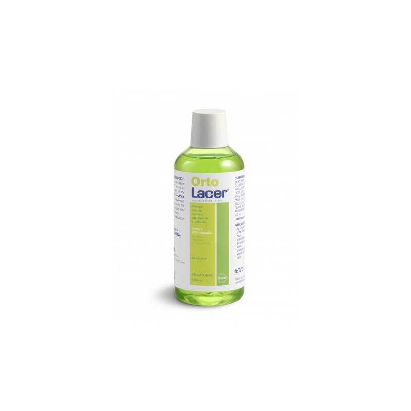 LACER COLUTORIO ORTOLACER LIMA FRESCA 500 ML LACER COLUTORIO ORTOLACER LIMA FRESCA 500 ML