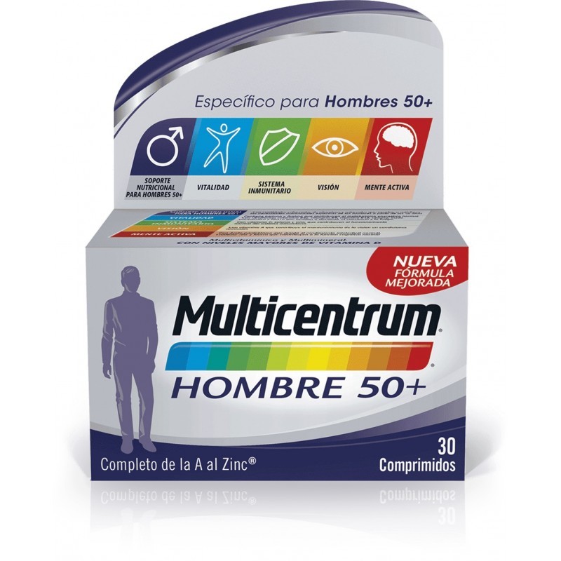 MULTICENTRUM HOMBRE 50+ 30 COMP MULTICENTRUM HOMBRE 50+ 30 COMP