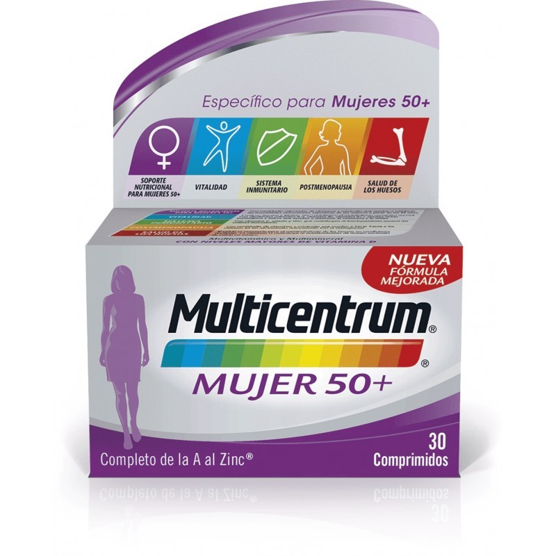 MULTICENTRUM MUJER 50+ 30 COMP MULTICENTRUM MUJER 50+ 30 COMP