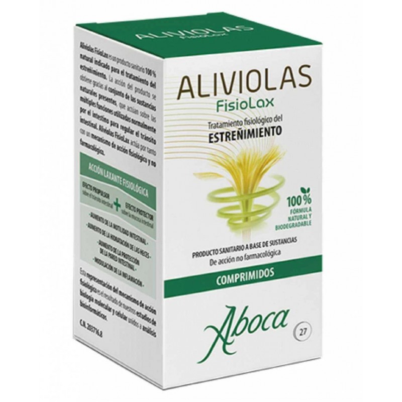 ABOCA ALIVIOLAS FISIOLAX 27 COMPRIMIDOS ABOCA ALIVIOLAS FISIOLAX 27 COMPRIMIDOS
