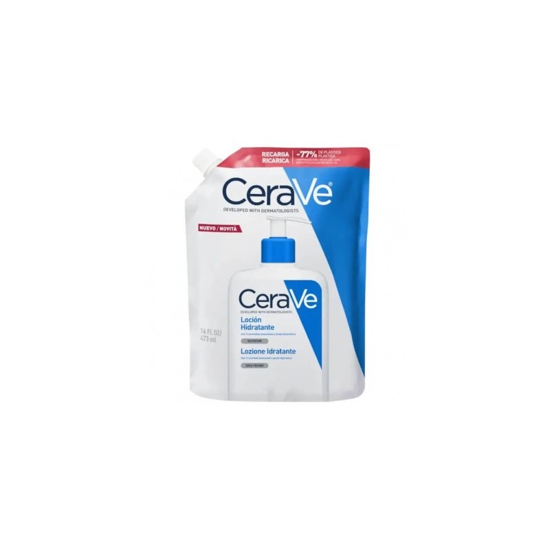 CERAVE LOCION HIDRATANTE 1 ENVASE 473 ML RECARGA CERAVE LOCION HIDRATANTE 1 ENVASE 473 ML RECARGA