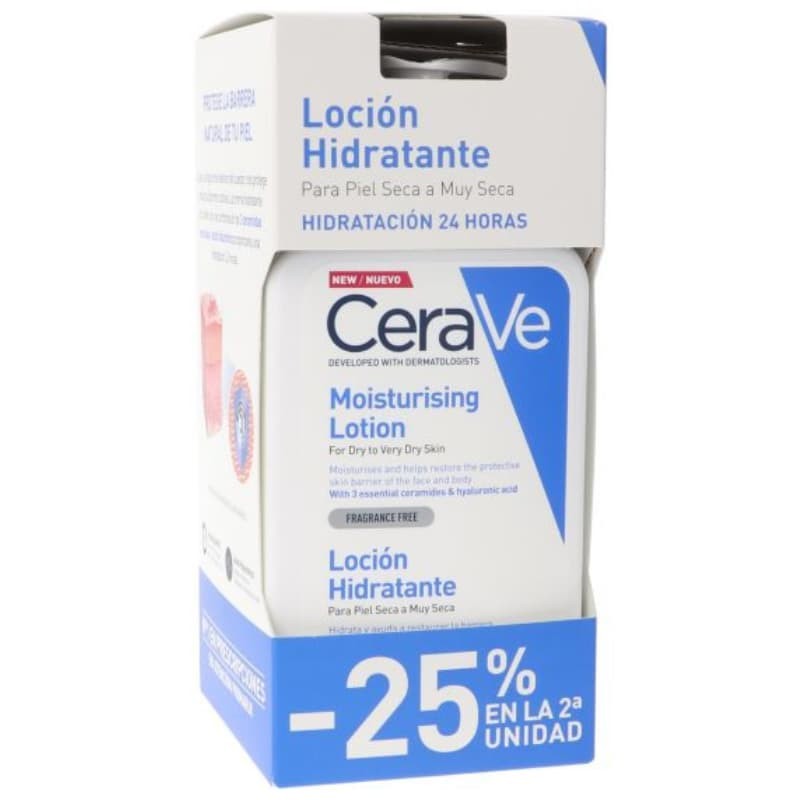 CERAVE DUPLO LOCION HIDRATANTE 2X473ML CERAVE DUPLO LOCION HIDRATANTE 2X473ML