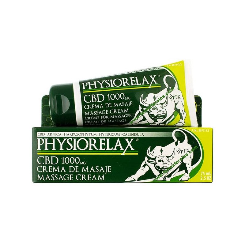 PHYSIORELAX CBD 1 BOTE 75 ML PHYSIORELAX CBD 1 BOTE 75 ML