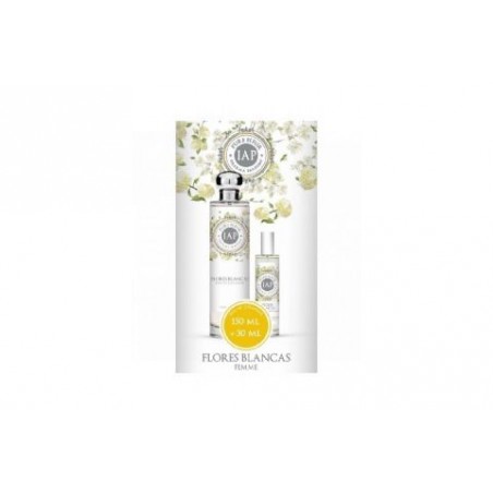  IAP PHARMA PURE FLEUR EAU DE COLOGNE 2 ENVASES 150 ML + 30 ML AROMA FLORES BLANCAS 