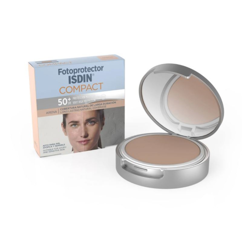 ISDIN FOTOPROTECTOR COMPACT SPF50+ LIGHT (ARENA) 10 GR ISDIN FOTOPROTECTOR COMPACT SPF50+ LIGHT (ARENA) 10 GR