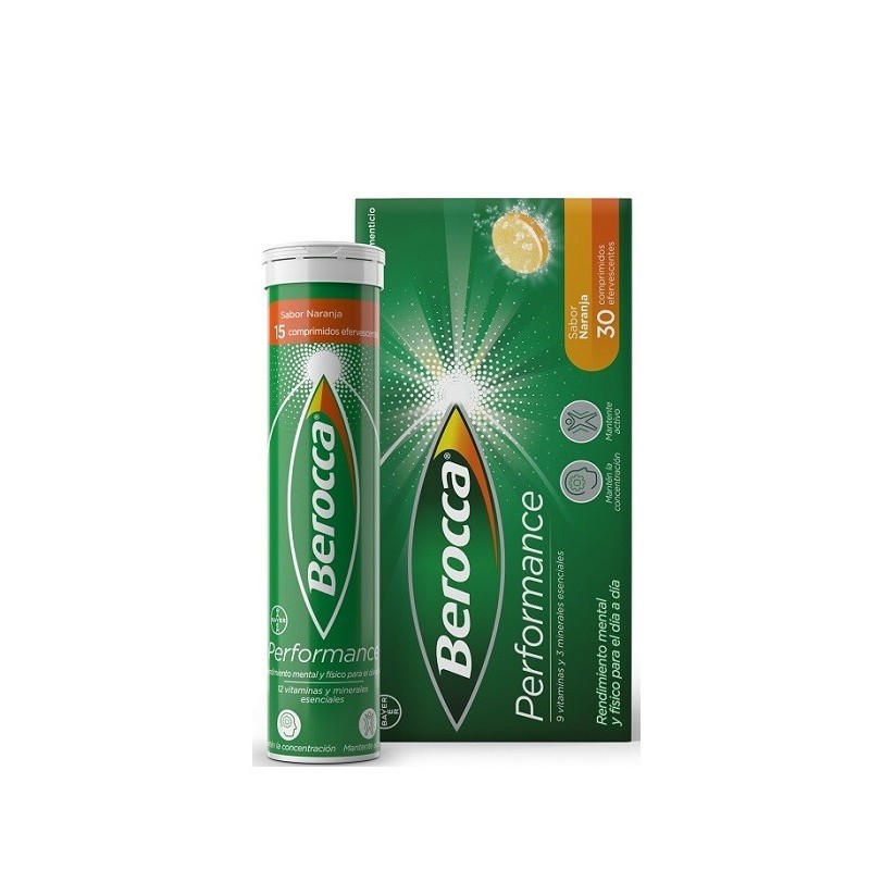 BEROCCA PERFORMANCE NARANJA 30 COMP EFER BEROCCA PERFORMANCE NARANJA 30 COMP EFER