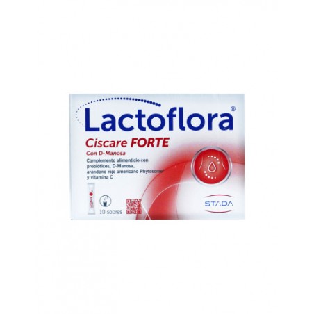 LACTOFLORA CISCARE FORTE 10 SOBRES SABOR LIMON 