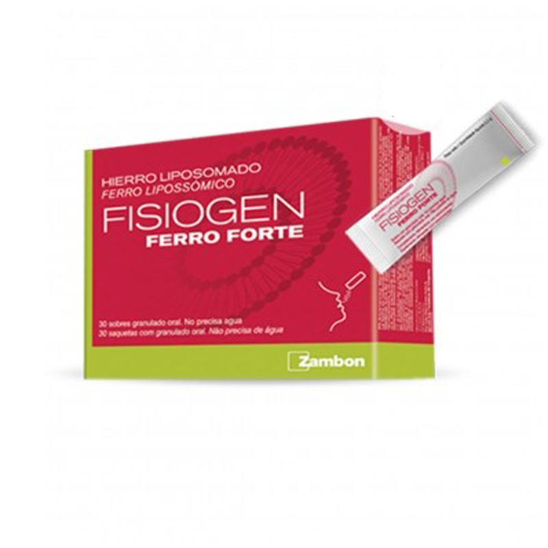 FISIOGEN FERRO FORTE 30 SOBRES FISIOGEN FERRO FORTE 30 SOBRES