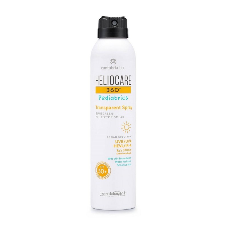 HELIOCARE 360º PEDIATRICS SPRAY TRANSPERENTE SPF50+ 200 ML HELIOCARE 360º PEDIATRICS SPRAY TRANSPERENTE SPF50+ 200 ML