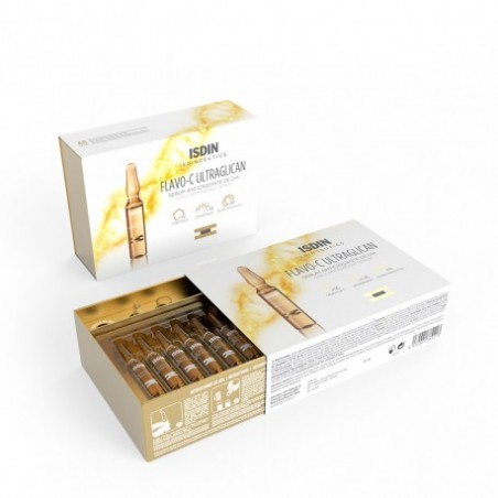  ISDINCEUTICS FLAVO-C ULTRAGLICAN 2 ML 30 AMPOLLAS 