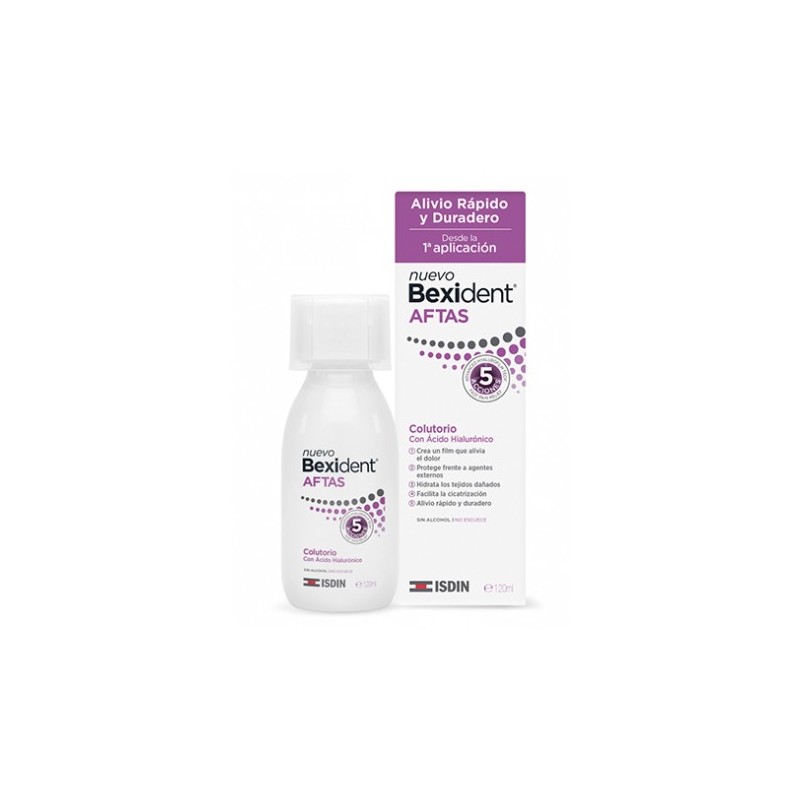 BEXIDENT AFTAS COLUTORIO 120 ML BEXIDENT AFTAS COLUTORIO 120 ML