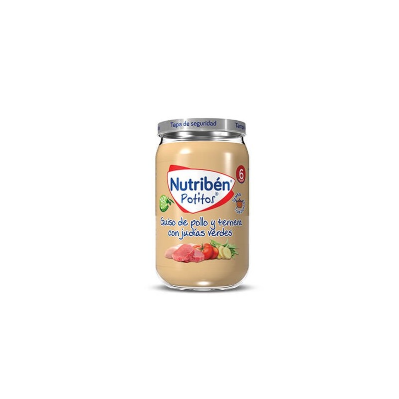 NUTRIBEN POTITO GUISO DE POLLO Y POTITO 235 G NUTRIBEN POTITO GUISO DE POLLO Y POTITO 235 G
