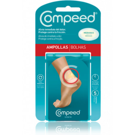  APOS COMPEED HIDROCOL TALONES 5 UDES 